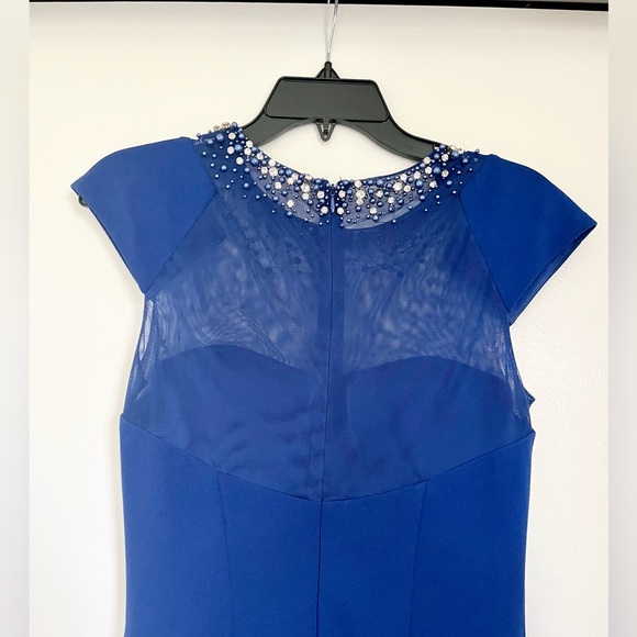 Cachet Royal Blue - Ball Gown / Prom Dress / Evening Gown- Size 4 - Picture 4 of 5